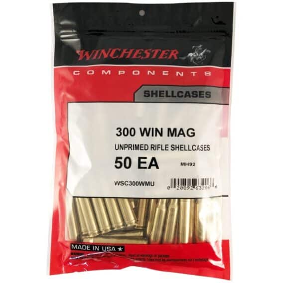 Bag of Winchester #WSC300WMU 300 win Mag, 50 PCS