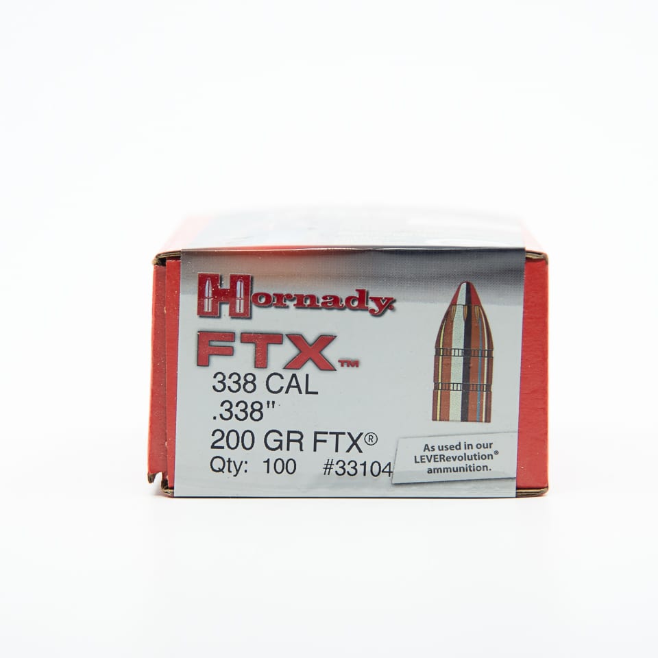 Hornady .338 200 gr FTX