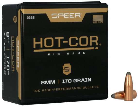 Speer .323 (8mm) 170 grain SP bullet