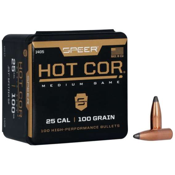 Speer .257 100 grain Hot-Cor bullets (QTY 100) - Image 2