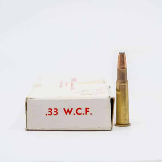 33 Winchester loaded ammunition