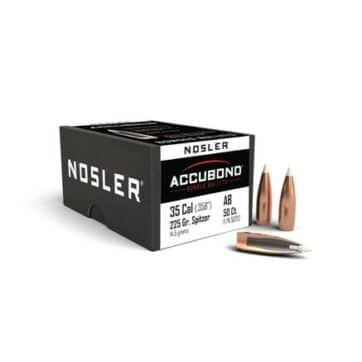 Nosler AccuBond Bullets .35 cal .358" 225 gr