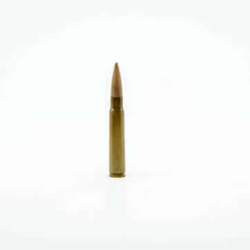 8mm Mauser steel case heavy bullet 196-grain round