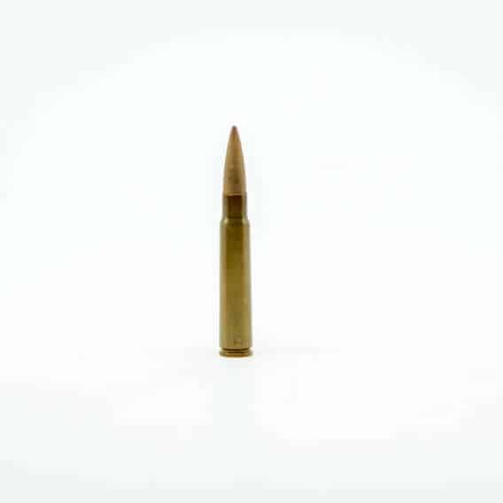 8mm Mauser steel case heavy bullet 196-grain round