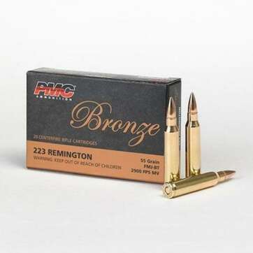 PMC Bronze Rifle Ammunition .223 Rem 55 gr