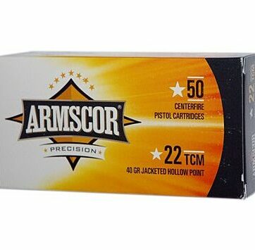 ARMSCOR 22 TCM 40GR JHP 50RD