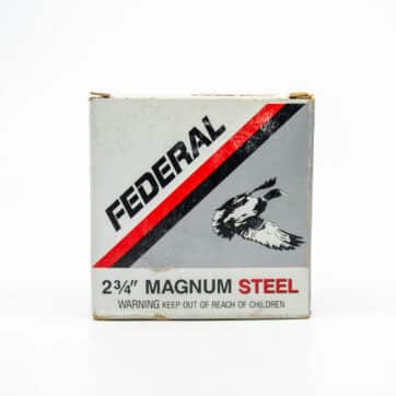 Federal Magnum Steel Shot box