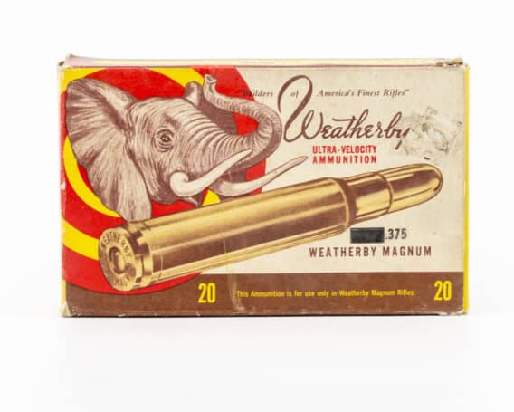 375 Weatherby Magnum 300-grain FMJ  (QTY 20)