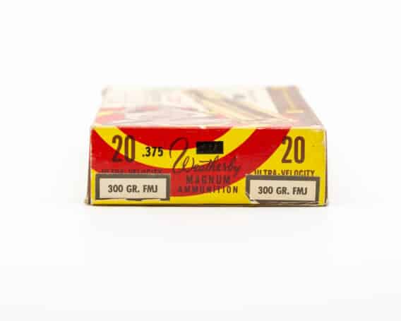 Weatherby .375 WM ammo