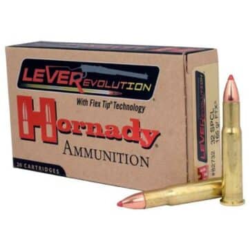 Hornady LEVERevolution Rifle Ammunition .32 Special 165 gr FTX