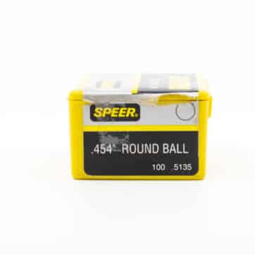 Speer #5135 44-caliber .454 round ball