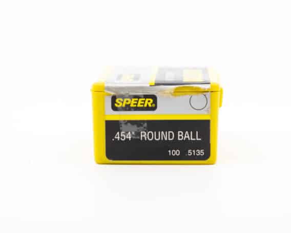 Speer #5135 44-caliber .454 round ball